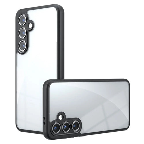For Samsung Galaxy S25 Case TPU + PC Shockproof Clear Phone Cover - 1