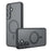 For Samsung Galaxy S25+ Magnetic Case TPU + PC Matte Skin Touch Phone Cover - 1