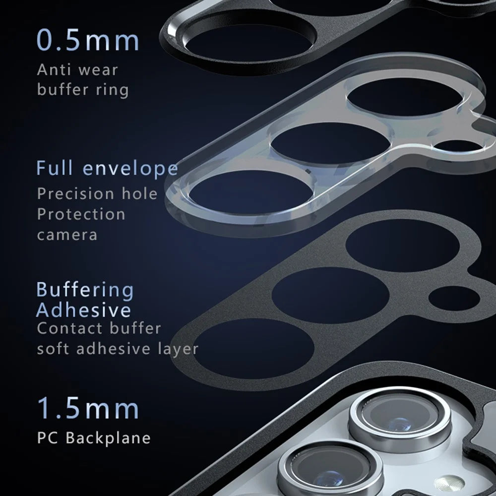 For Samsung Galaxy S25+ Case Skin-Touch TPU + PC Matte Phone Back Cover, Transparent Black - 6