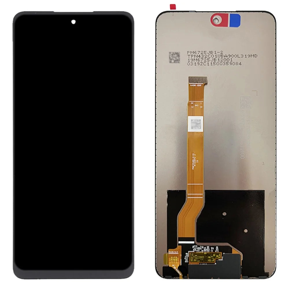 For Realme 11x 5G Grade B LCD Screen and Digitizer Assembly Part (Without Logo) - 1