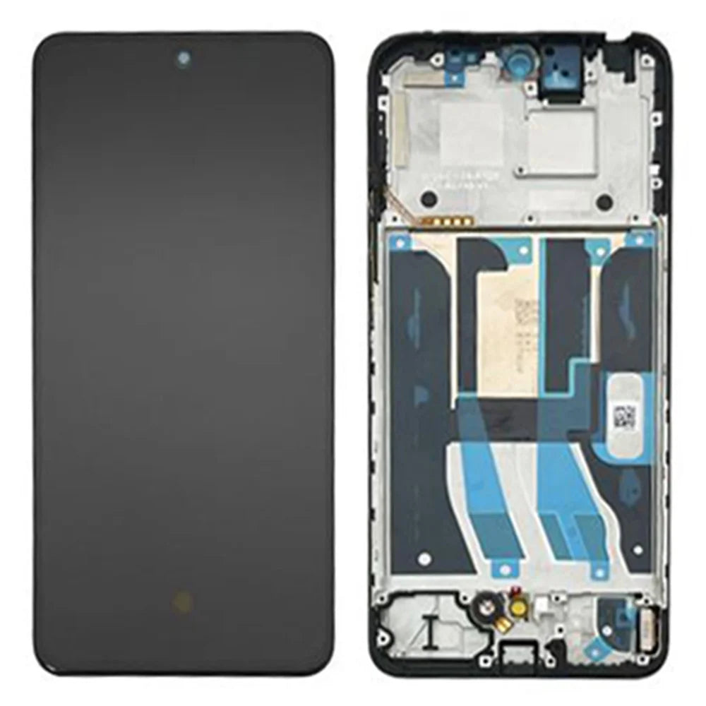 For Realme 12+ 5G Grade C OLED Screen and Digitizer Assembly + Frame Spare Part (Without Logo) - 1
