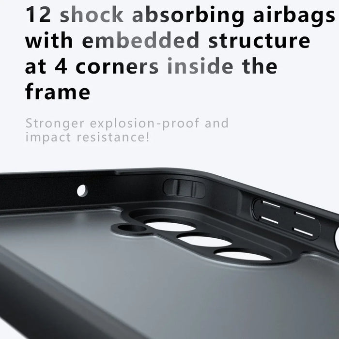 For Samsung Galaxy A34 5G Case TPU + PC Shockproof Clear Phone Cover - 3