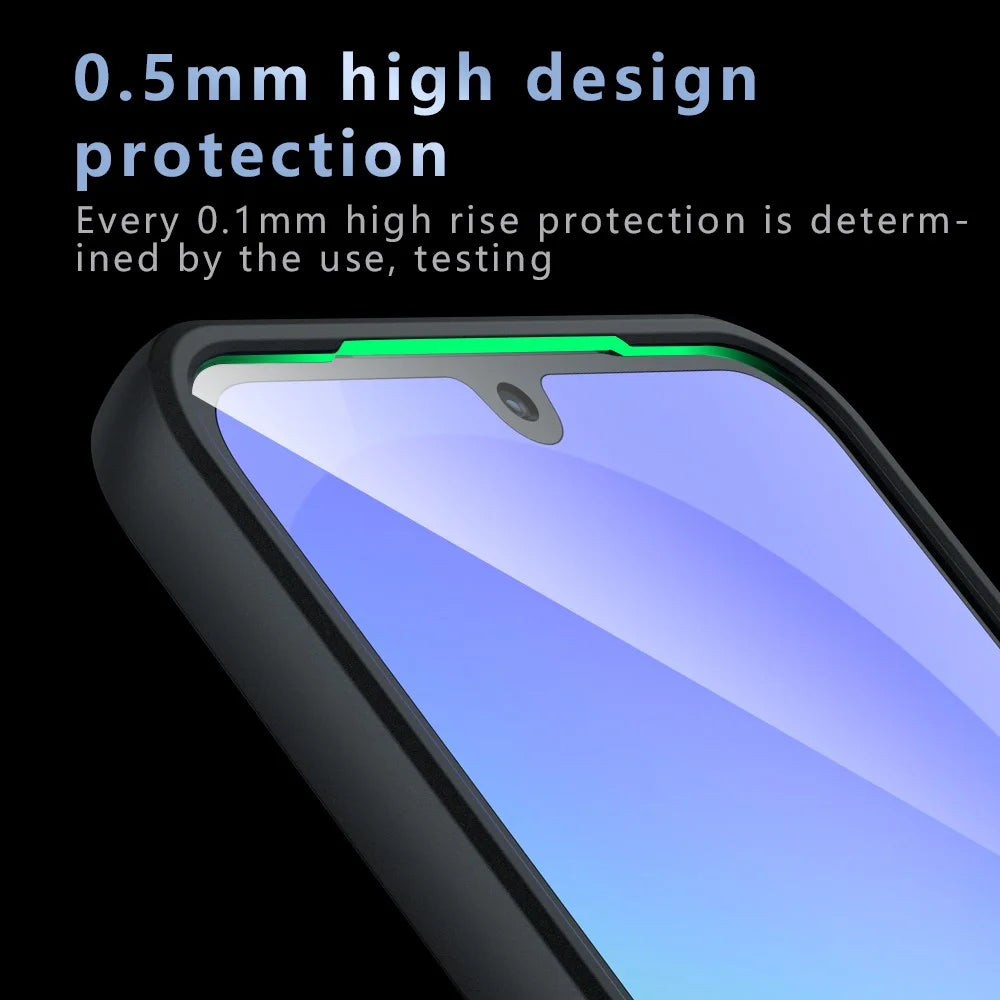 For Samsung Galaxy A14 5G Case TPU + PC Shockproof Clear Phone Cover - 7