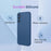For Samsung Galaxy S25 FE Case Soft TPU Shockproof Protective Phone Cover - Blue - 4