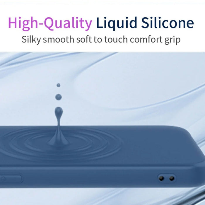 For Samsung Galaxy S25 FE Case Soft TPU Shockproof Protective Phone Cover - Blue - 5