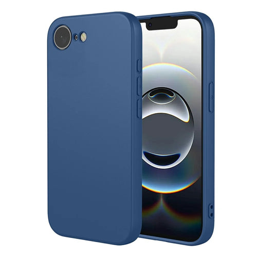 For iPhone 17e / 16e Case Soft TPU Shockproof Protective Phone Cover - Blue - 1