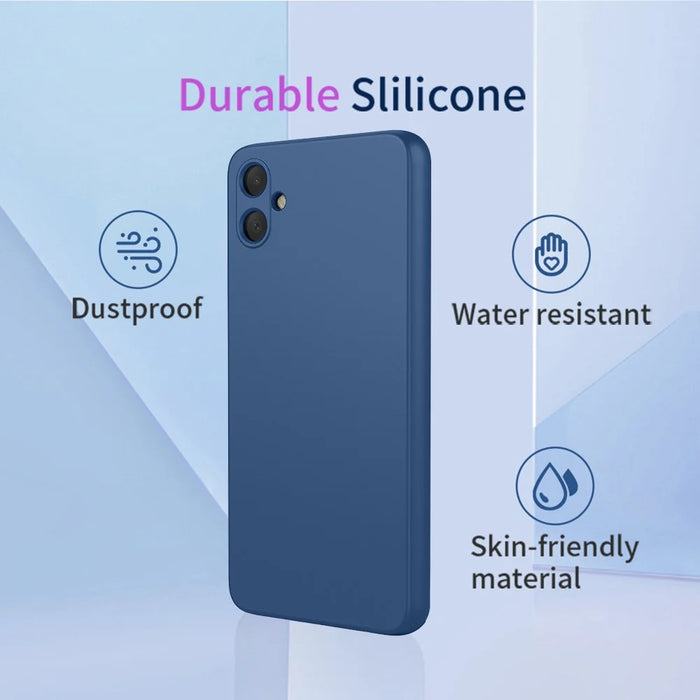 For Samsung Galaxy A06 5G Case Soft TPU Shockproof Protective Phone Cover - Blue - 3