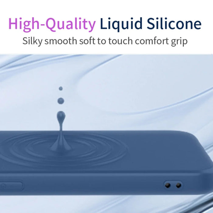 For Samsung Galaxy A06 5G Case Soft TPU Shockproof Protective Phone Cover - Blue - 5