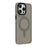 For iPhone 15 Pro Case Compatible with MagSafe Skin-Touch PC + TPU Phone Cover - Titanium Grey - 1