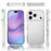 For iPhone 18 Pro / 17 Pro Case Anti-Scratch TPU + Acrylic Clear Back Phone Cover - Transparent - 5
