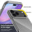 For iPhone 18 Pro Max / 17 Pro Max Case Anti-Scratch TPU + Acrylic Clear Back Phone Cover - Transparent - 4
