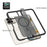 For Google Pixel 10 Pro Fold Magnetic Case TPU Frame Acrylic Back Phone Cover Skin Touch - Black - 5