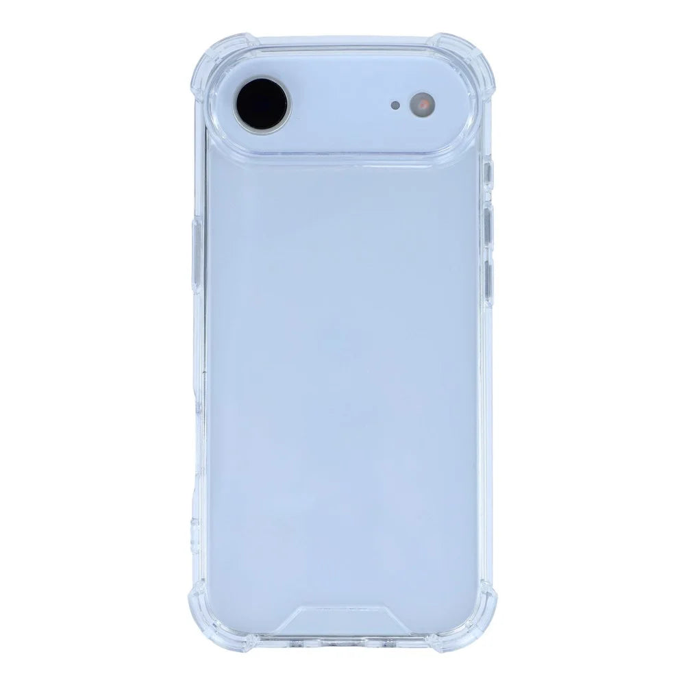 For iPhone Air Case Reinforced Corners TPU Frame + Acrylic Back Phone Cover - 3