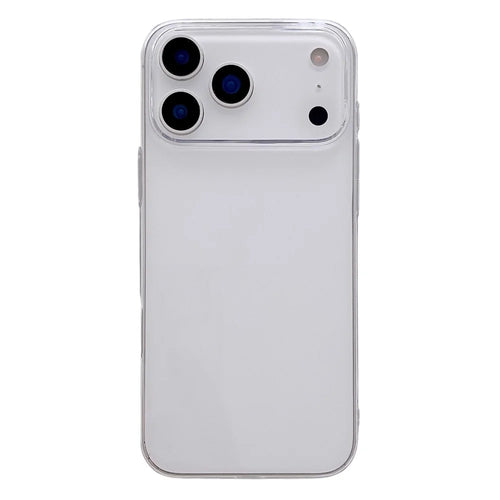 For iPhone 17 Pro Crystal Clear Case Shockproof Hard PC Phone Back Cover - Transparent - 1