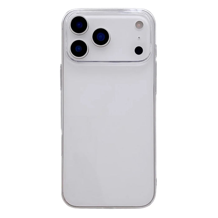 For iPhone 17 Pro Max Crystal Clear Case Shockproof Hard PC Phone Back Cover - Transparent - 1