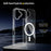 For iPhone 17 Magnetic Case 2.0mm Scratch Resistant TPU + PC Clear Phone Cover - 4