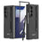 GKK For Samsung Galaxy Z Fold7 5G Case with Stylus PC + Tempered Glass Slim Phone Back Cover - Black - 1