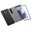 GKK For Samsung Galaxy Z Fold7 5G Case PC + Tempered Glass Phone Back Cover - Black - 5