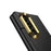 GKK For Samsung Galaxy Z Fold7 5G Case PC + Tempered Glass Phone Back Cover - Black - 7