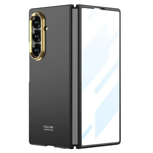 GKK For Samsung Galaxy Z Fold7 5G Case Shockproof Hard PC Ultra Slim Phone Cover - Black - 1