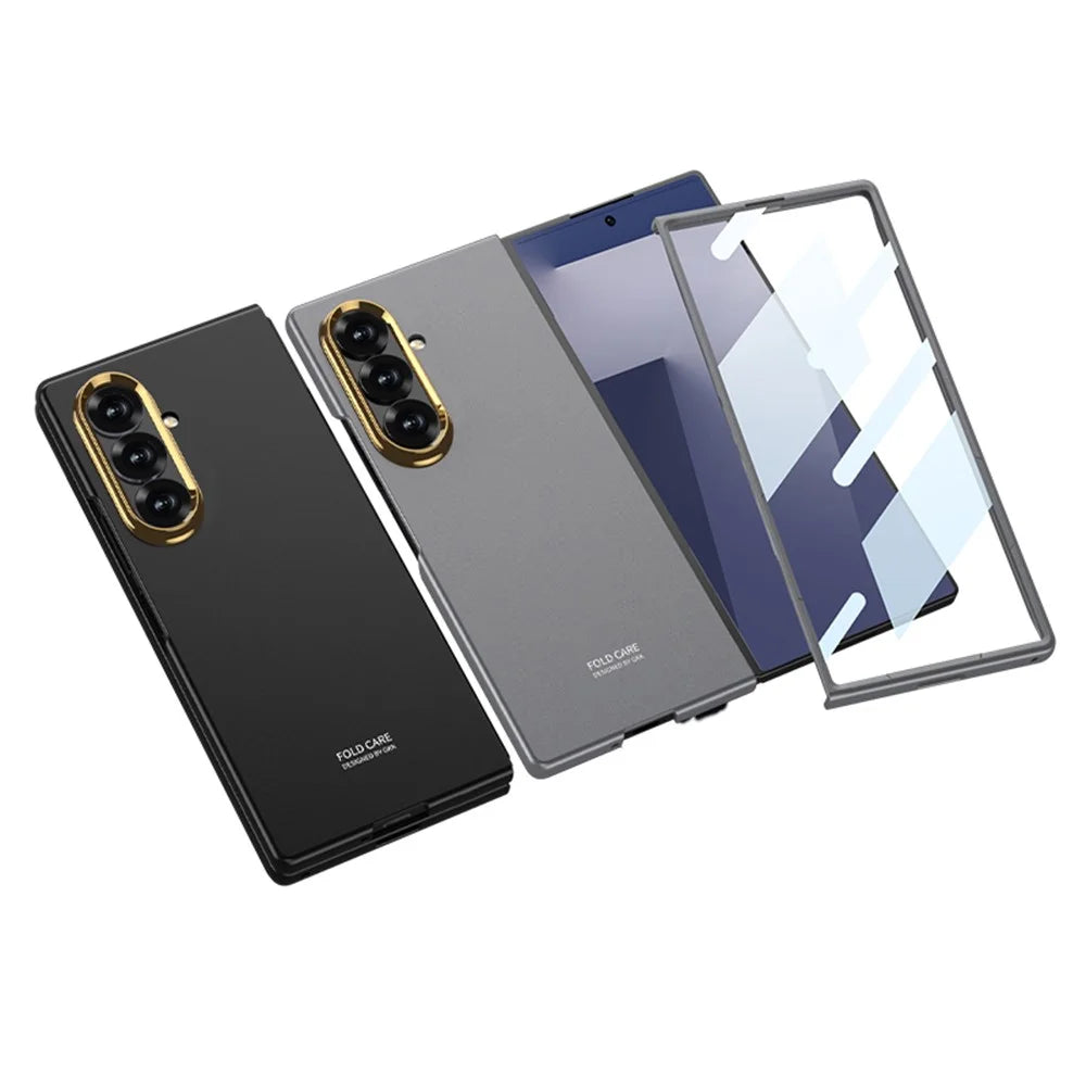 GKK For Samsung Galaxy Z Fold7 5G Case Shockproof Hard PC Ultra Slim Phone Cover - Black - 5