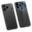 GKK For iPhone 17 Pro Max Case Slim Hard PC Protective Phone Cover - Black - 6
