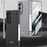 GKK For Samsung Galaxy Z Fold7 5G Case with Kickstand PC + Tempered Glass Phone Cover - Black - 7
