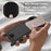 For Google Pixel 10 Pro XL Liquid Silicone Case  Phone Back Cover with Card Holder and Short Strap - Black - 6