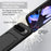 For Google Pixel 10 Pro XL Liquid Silicone Case  Phone Back Cover with Card Holder and Short Strap - Black - 7
