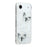 For iPhone Air Case Epoxy PVC Butterfly TPU Aesthetics Phone Cover - White - 1
