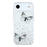 For iPhone Air Case Epoxy PVC Butterfly TPU Aesthetics Phone Cover - White - 3