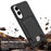 For Samsung Galaxy S25 Edge Liquid Silicone Case  Phone Back Cover with Card Holder and Short Strap - Black - 5