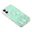 For iPhone 17 Case Epoxy PVC Butterfly TPU Aesthetics Phone Cover - Green - 4