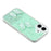 For iPhone 17 Case Epoxy PVC Butterfly TPU Aesthetics Phone Cover - Green - 5