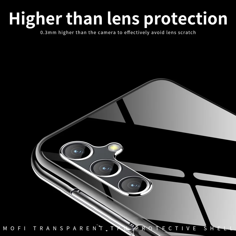 MOFI For Samsung Galaxy A17 5G / A17 4G Clear Phone Case  Ultra-Thin TPU Phone Back Cover - Transparent - 3