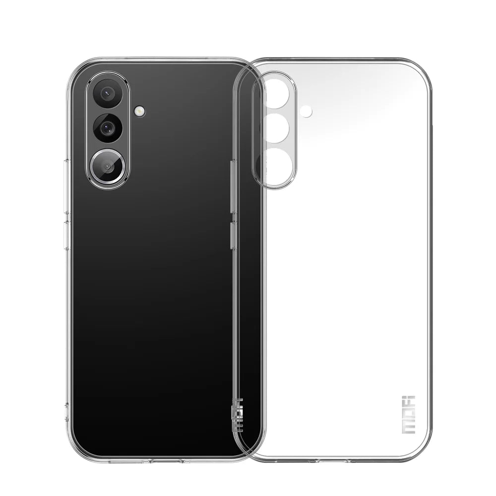 MOFI For Samsung Galaxy M56 5G Clear Phone Case  Ultra-Thin TPU Phone Back Cover - Transparent - 1