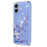 For iPhone 16 Case Butterfly Floral Pattern Printing TPU Phone Back Cover - Violets - 2