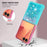 For Samsung Galaxy Z Flip7 5G TPU Case Gradient Quicksand Phone Back Cover - Pink+Sky Blue - 5