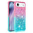 For iPhone Air TPU Case Gradient Quicksand Phone Back Cover - Pink+Sky Blue - 3