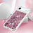 For iPhone Air TPU Case Glitter Quicksand Shockproof Phone Back Cover - Rose Gold / Hearts - 5