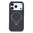 For iPhone 17 Pro Max Case Compatible with MagSafe Kickstand TPU + PC Phone Cover Carbon Fiber Texture - 3