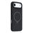 For iPhone Air Case Compatible with MagSafe Kickstand TPU + PC Phone Cover Carbon Fiber Texture - 1