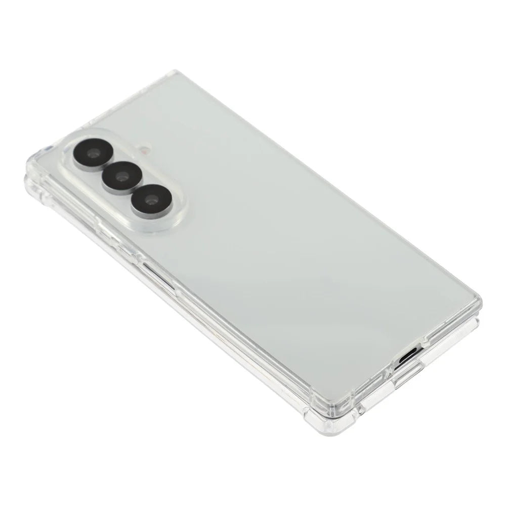 For Samsung Galaxy Z Fold7 5G Case Crystal Clear TPU Phone Cover with Reinforced Corner - 3