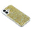 For iPhone 17 Case Shockproof Soft TPU Phone Cover Glittery Design - Gold - 5