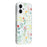 For iPhone 17 Case Glitter Flower Epoxy Shockproof Phone Cover - Style C - 1