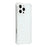 For iPhone 16 Pro Max Case Skin Touch Matte TPU Phone Back Cover Precise Cutouts - Transparent White - 1