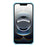 For iPhone 17e / 16e Case Skin Touch Matte TPU Phone Back Cover Precise Cutouts - Transparent Blue - 2