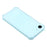 For iPhone 17e / 16e Case Skin Touch Matte TPU Phone Back Cover Precise Cutouts - Transparent Blue - 5