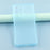 For Samsung Galaxy S25 Case Skin Touch Matte TPU Phone Back Cover Precise Cutouts - Transparent Blue - 6