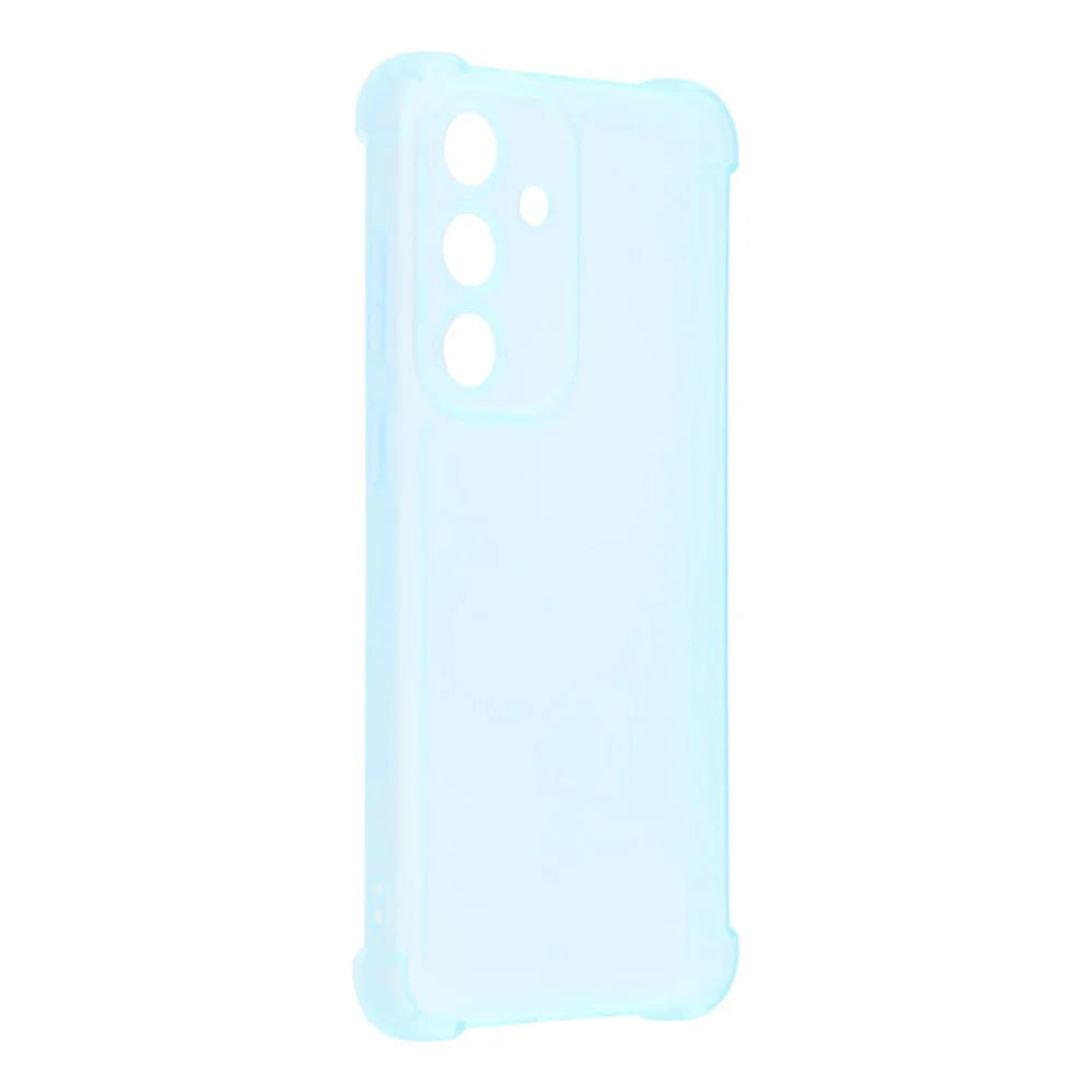 For Samsung Galaxy S24+ Case Skin Touch Matte TPU Phone Back Cover Precise Cutouts - Transparent Blue - 3